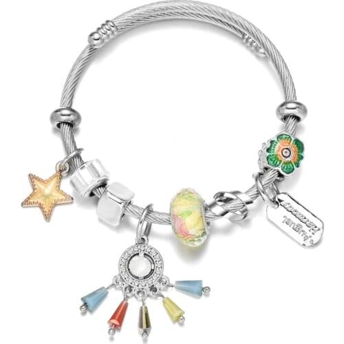 Lovely pendant, pearl bracelet, cartoon, exquisite bracelet