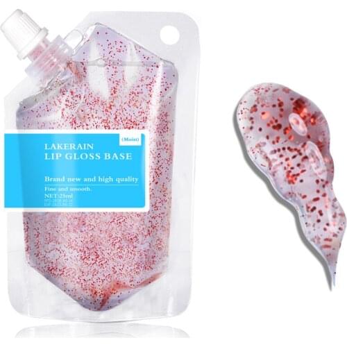 Lakerain DIY Clear Lip Gloss Base Oil Non-Stick Moisturizing Lipstick Material Gel Lip Gloss Base Handmade Liquid Lipstick Gel