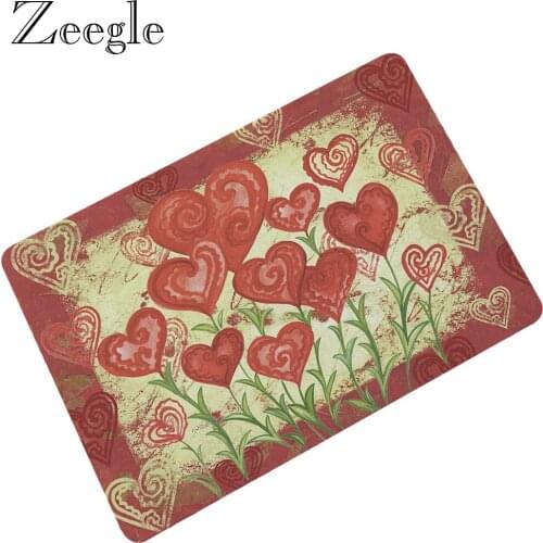 Zeegle Rubber Carpet Doormat Living Room Floor Mat Entrance Non Slip Carpet Kitchen Rug Waterproof Bathroom Mat Outdoor Rug