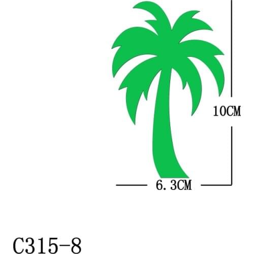 New tree Wooden die Scrapbooking C-315-8 Cutting Dies Compatible with most die cutting machines
