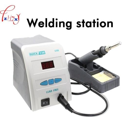 1pc 220V Lead-free digital display welding table QUICK236 electric welding machine rapid warming digital welding machine