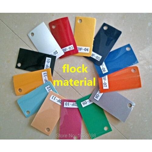 CDF-12 sky blue color flock reflective heat transfer vinyl/film for garment