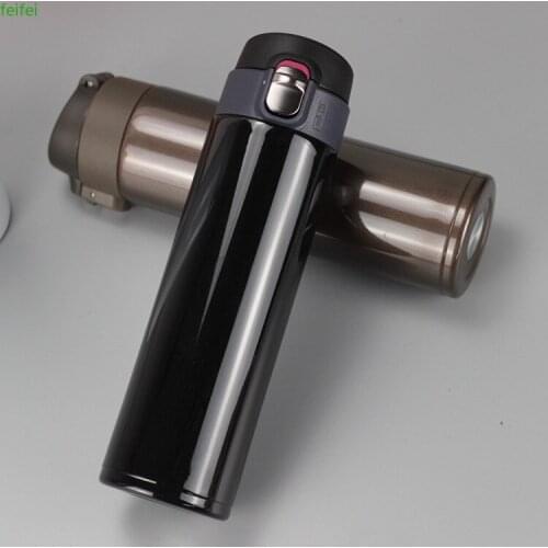 High Quality Portable Thermos Bottle Girl/Boy Stainless Steel Water Bottle Vacuum Flasks Insulated Cup High Capacity Student Tra