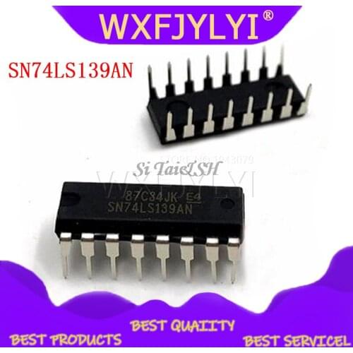 10PCS SN74LS139AN DIP-16 SN74LS139N DIP16 74LS139 DIP HD74LS139P SN74LS139