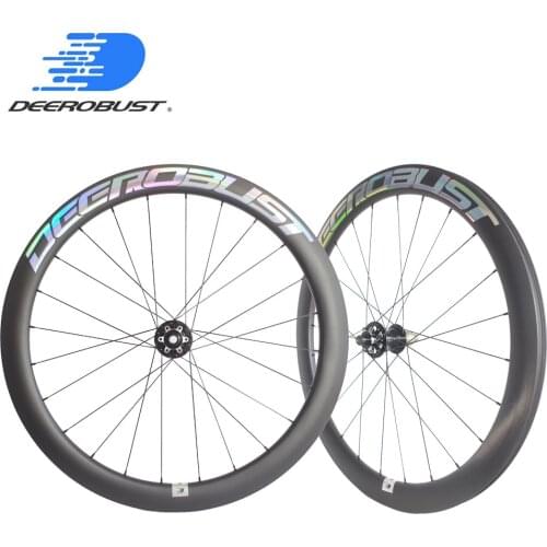 1510g FLT 700C 50mm x 25mm Tubeless Clincher Road Disc Cyclocross Bicycle Carbon Wheels CX Race Bike Wheelset 24 holes Twill XDR