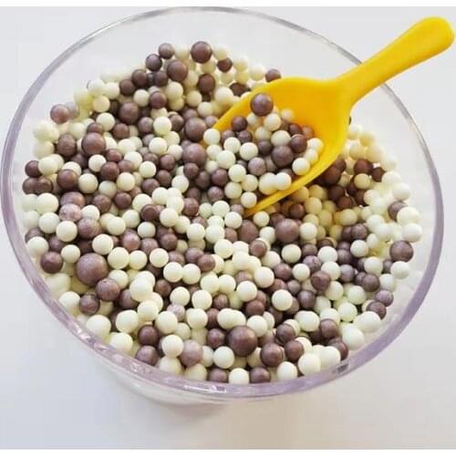 2-3.5mm 4-6mm 7~9mm Coffee Brown Chocolate Foam Beads For Slime Foam Balls Decorative Ball DIY Craft Supplies No Bleeding