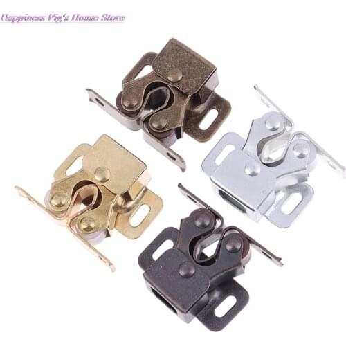 2PCS Magnet Cabinet Catches Door Stop Closer Stoppers Damper Buffer For Wardrobe Hardware Furniture Fittings Accessories