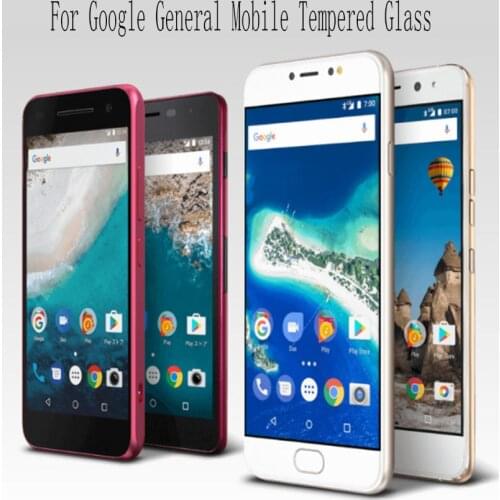 2PCS NEW Ultra-thin Nano-proof membrane Tempered glass Screen Protector For Google General Mobile 4G GM 5 6 GM5 Plus GM6