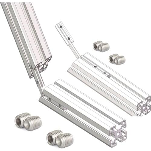 2020 3030 4040 4545 Flexible Joint Connector Angel Connector Bracket for 2020 3030 4040 Aluminum Extrusion Profile