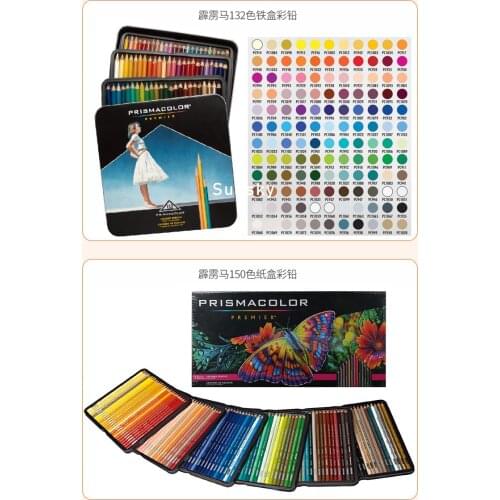 48 72 150 color prismacolor premier pencils,Prismacolor Soft Colored Pencils,artist sketching pencils with extra Painting tools