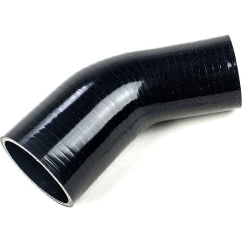 64/70MM 45 Degree Elbow Silicone Reducer Coupler Turbo Intake Pipe