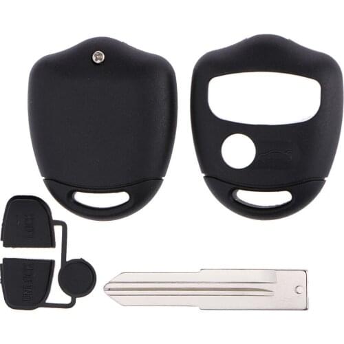 Remote Key Flip 3 Button Shell Case Uncut Blank for Mitsubishi Lancer Outlander