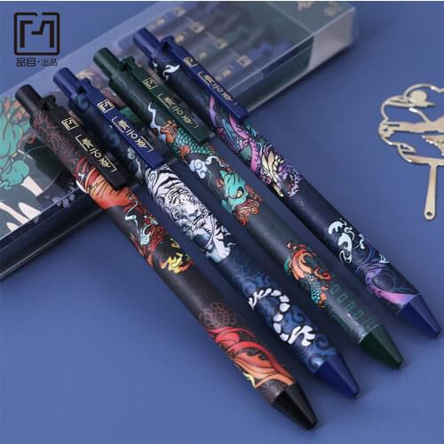 Chinese style gel pens stationery items gel pens stationery