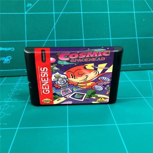 Cosmic Spacehead - 16 bit MD Games Cartridge For MegaDrive Genesis console