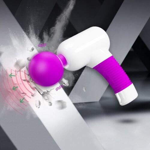 MIGYY Massage Gun Machine Deep Muscle Relaxation Fascia Massager 7 Frequency 5 Speeds Super Strong Vibration Body Massager