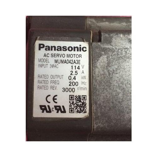 MUMA042A3E SERVO MOTOR , used in good condition . 80% appearance new , good working , free shipping