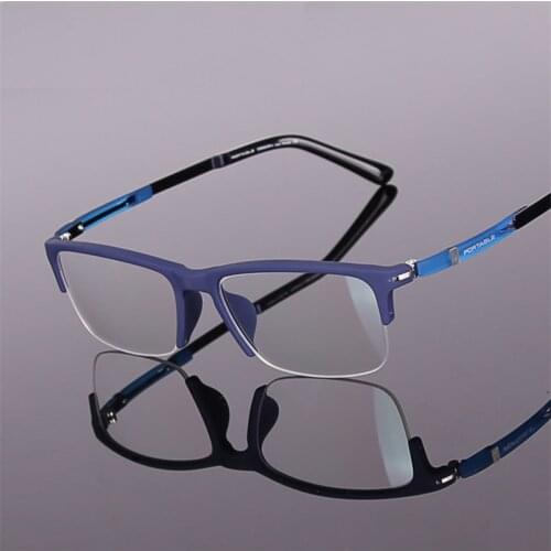 High Quality Glasses Prescription Glasses Frame Half Frame TR90 Glasses Designer Glasses Eye Glasses Frames for Men