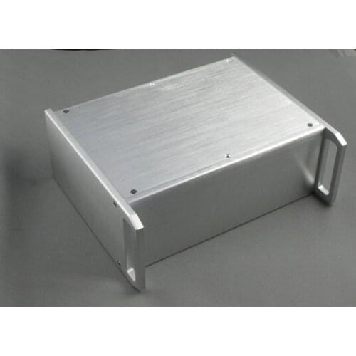 BZ3212 Full aluminum Power amplifier chassis/Pre-amplifier/Tube amp/DAC/AMP case Enclosure / AMP box(320*120*265mm)