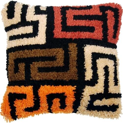 Latch hook pillow carpet embroidery cross-stitch pillow Foamiran for crafts do it yourself button carpet diy tapestry