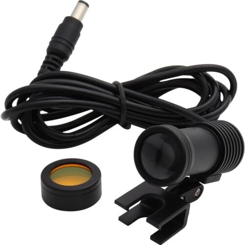 5W Bulb Wire Headlight no Battery no Plug with Filter for Dental Loupes Lab Medical Magnifier Magnification Binocular