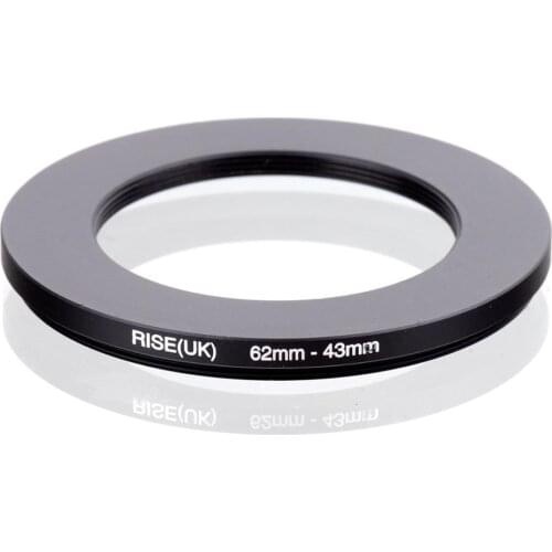 RISE(UK) 62mm-43mm 62-43 mm 62 to 43 Step down Filter Ring Adapter