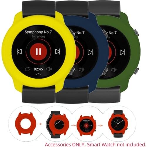 Silicone Soft Protector Case Shell Edge Frame For Amazfit GTR 2/2e 47mm GTR2/e Smartwatch GTR2e Watch Protective Bumper Cover