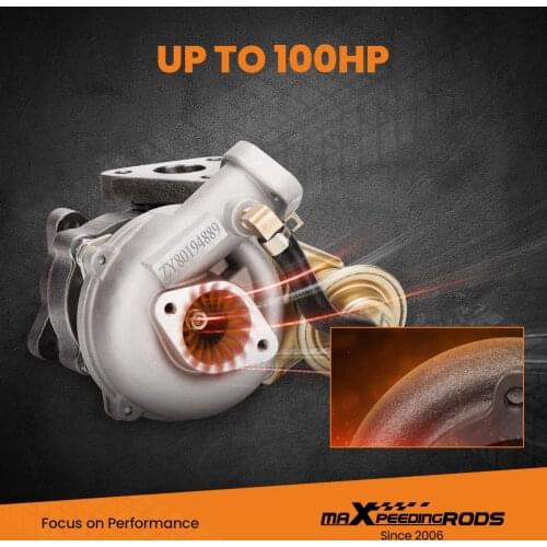 RHB31 VZ21 Turbo Turbocharger For 100HP For Rhino Motorcycle ATV UTV Turbine Turbolader with gasket