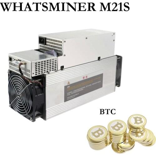 WhatsMiner M21S 56T miner M21S Sha256 miner Asic BTC BCH BCC Mining machine Better Than S9 S11 S15 Z11 E12 E9I E9.3 Z1