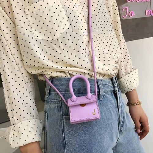 Women Mini Crossbody Shoulder Bag New Fashion PU Leather Children Girls Coin Purse Cute Mini Female Handbag Messenger Bags Totes