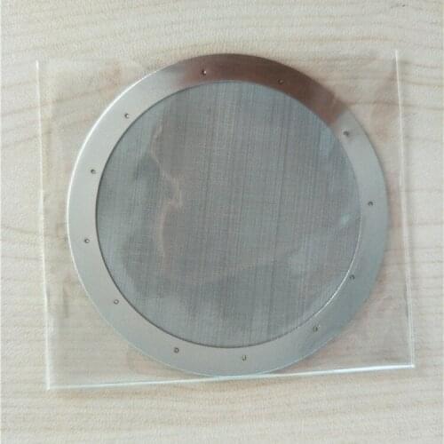 100pcs Solid Stainless Steel Reusable Washable Mesh Coffee Screen Filter for Aeropress Coffee Maker lin4024