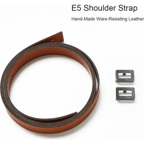 GGMM E5 Speaker Long Shoulder Strap Hand Made Ware-Resisting Leather for E5 Speaker