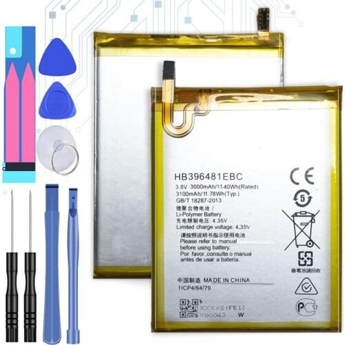 HB396481EBC Battery For Huawei/Hua wei Honor 5x Honor5X KIW-L21 L23 L24 GR5 KII-L21 KII-L22 KII-L23 KII-L03 KII-L05 + tools