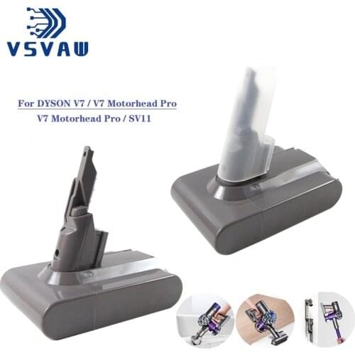 21.6V 4500mAH Li-lon Battery For Dyson V7 FLUFFY,V7 Extra,V7 delivery unit,V7 Trigger,V7 Motorhead Pro,V7Animal,V7Car+Boat SV11