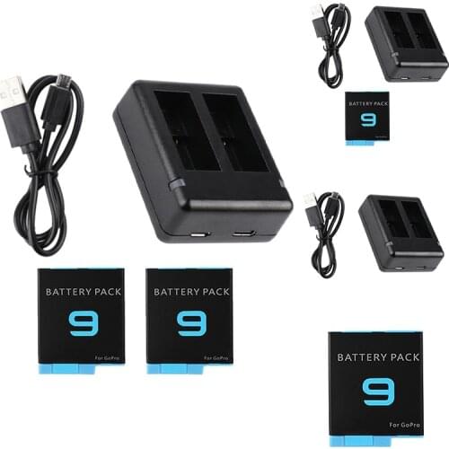 Top Deals for Gopro Hero 9 Black AHDBT-901 Action Camera Accessories