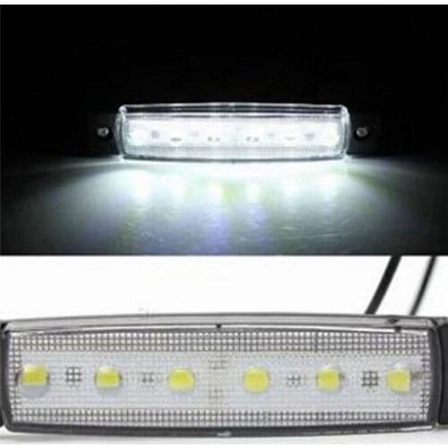Low Led Trailer Light Rear Side Lamp Car External Lights DC LED 24V 6 SMD LED Auto Car Bus Truck Lorry Side Marker Indicator