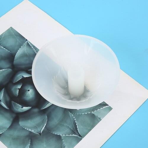 New Volcano Shape AB Epoxy Resin Casting Pen Holder Mini Vase Silicone Mold Can Be Used As A Mini Vase