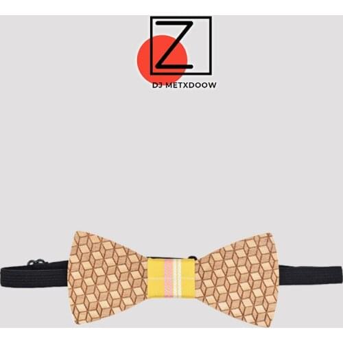 New originality design wooden bowties Mens Wedding Decoration Leisure Wooden Bow Tie Floral Bow Tie Corbatas Para Hombre