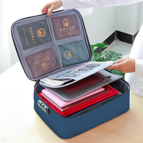 Document ID Credit Card Cover Passports Bag Women Men Waterproof Passport Holders bags Large Travel Cases
