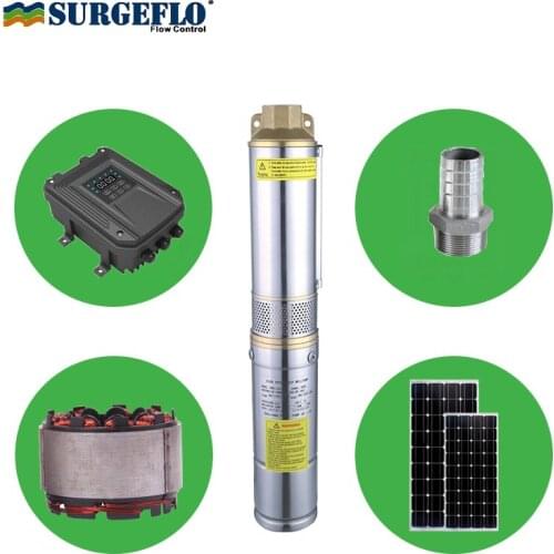 3 years warranty submersible solar power water pump for well dc 24v solar submersible water pump 3 inch solar mini water pump