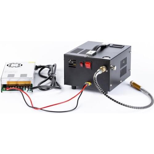 12V Portable Pcp Air Compressor 300bar with 110V 220V Transformer And XT60 Plug