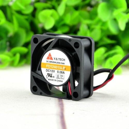 Taiwan FOR y. stechfd124015 lb 4015 12v 0.08a4cm ultra-quiet cooling fan