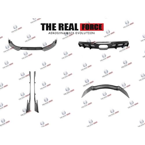 Suitable For 11-12 Audi TT VAD-RW Carbon Fiber Full Lip Body Kit - Front Lip Rear Lip Side Skirts