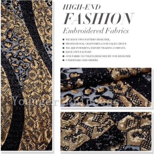 YG-732 nigerian tulle lace fabric French Net Lace Fabric sequins with embroidery mesh fabric