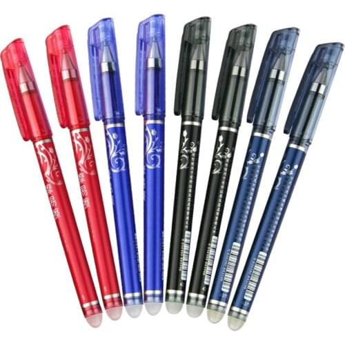 1@#1Pcs/Sell Meet in Dreams Erasable Gel Pen Refills Is Red Blue Ink Blue And Black A Magical Writing Neutral Pen Stationery