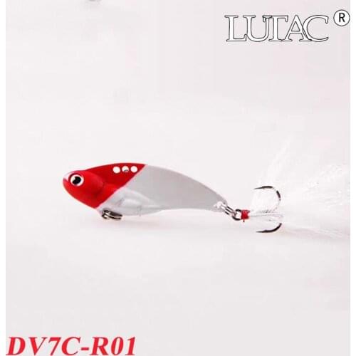 1PC vib lure Metal Vibration bait 3D eyes Artificial Wobbler 65mm 14g Fishing Hard Pesca
