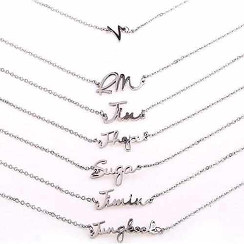 10pcs/lot Kpop Star Titanium Steel Bracelet fans gift Jungkook V RM J-hope Suga Jimin Jin Jewelry Figures K-pop supplies toy