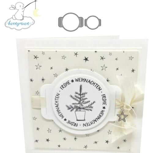 2019 New Arrival Flaschenbanderole Metal Cutting Dies Stencils for Scrapbooking/photo Album stamps Decorative Embossing DIY Card