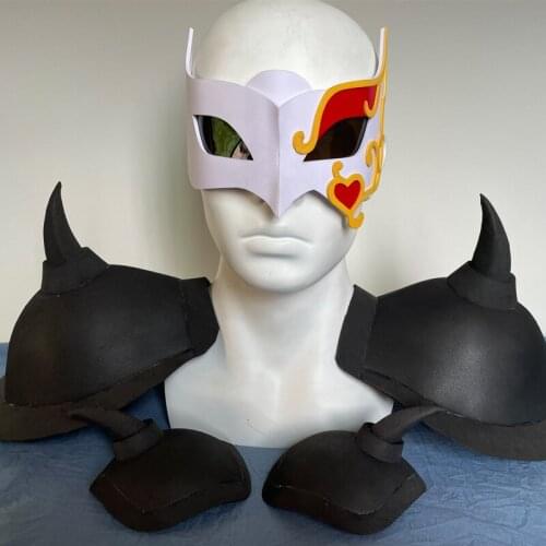 Anime SK8 the Infinity Cosplay Adam Mask PVC Eyemask Half Face Mask Party Costume Masks Adult Funny Props Drop Ship