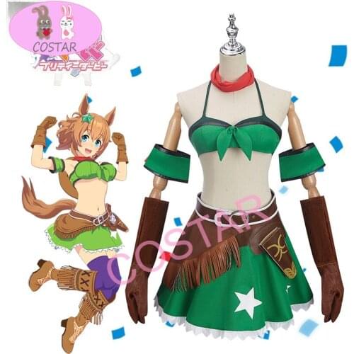 Anime! Umamusume:Pretty Derby Taiki Shuttle Jocket Suit Lovely Uniform Cosplay Costume Halloween Party Outfit For Women 2021 NEW