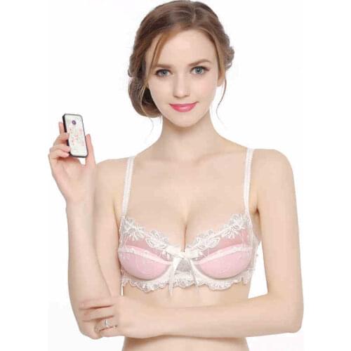 Wireless Remote Control Rechargeable Instrument Chest Massage Device Breast Belt Stealth Bra Electric Hyperplasia Female Care
